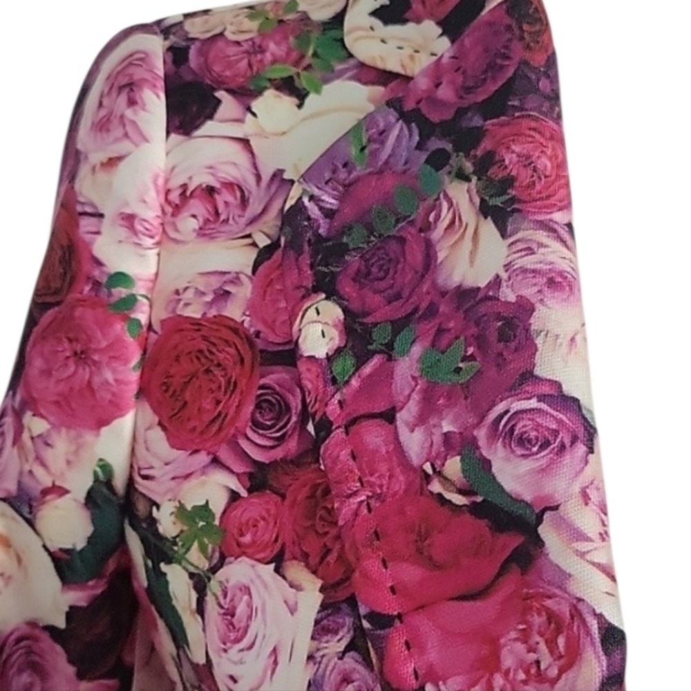Kate Spade New York Rose Print Millie Blazer Size 0 - Picture 4 of 14